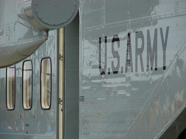 US Army plane at JBER, Alaska